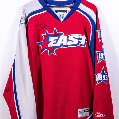 2009 NHL All Star Game East Jersey Zach Parise Auto