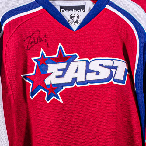 2009 NHL All Star Game East Jersey Zach Parise Auto