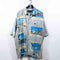 Phat Farm Japanese Art AOP Short Sleeve Button Shirt