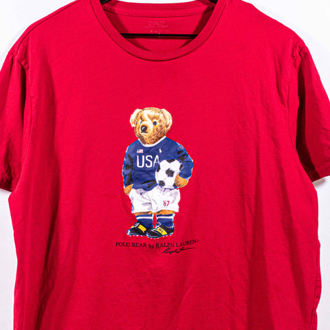 Polo Ralph Lauren USA Soccer Bear T-Shirt