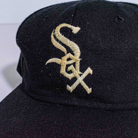 Chicago White Sox Plain Logo Snapback Hat Competitor