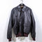 Eddie Bauer Leather A2 Bomber Jacket Goatskin Made in USA