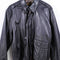 Eddie Bauer Leather A2 Bomber Jacket Goatskin Made in USA