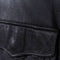 Eddie Bauer Leather A2 Bomber Jacket Goatskin Made in USA