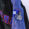 New York Giants NFL Suede Leather Bomber Jacket Varsity