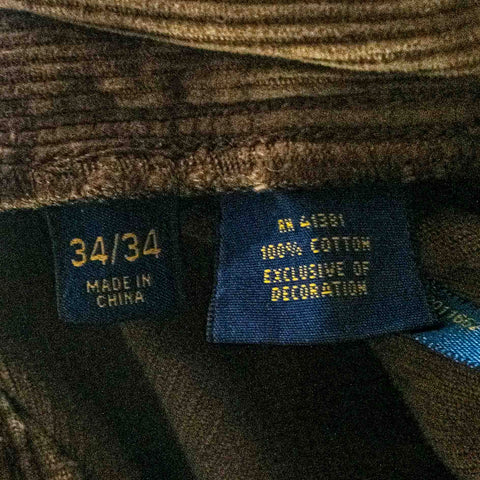 Polo Ralph Lauren Corduroy 5 Pocket Pants