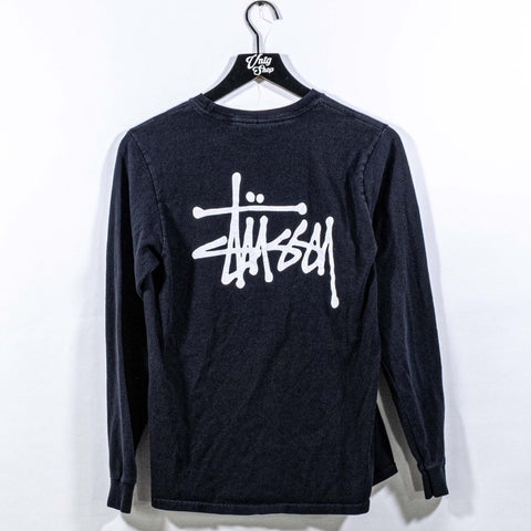 Stussy Logo T-Shirt Long Sleeve