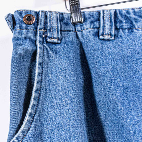 Pelle Pelle Baggy Cargo Jean Shorts Jorts