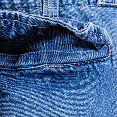 Pelle Pelle Baggy Cargo Jean Shorts Jorts