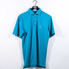 Holderness & Bourne Striped Performance Golf Polo Shirt