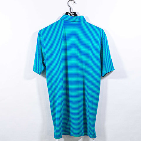 Holderness & Bourne Striped Performance Golf Polo Shirt