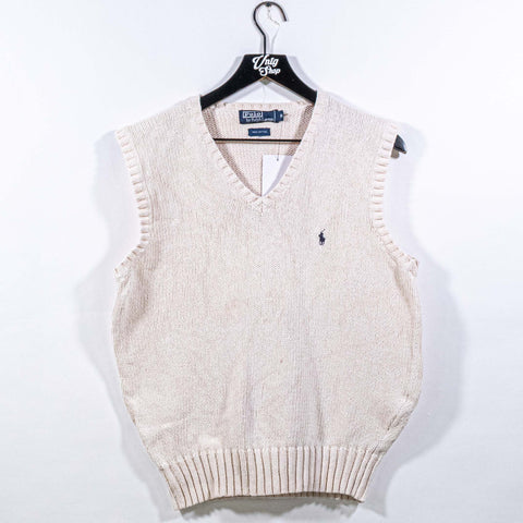 Polo Ralph Lauren Pony Vest Chunky Knit