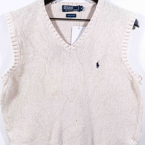 Polo Ralph Lauren Pony Vest Chunky Knit