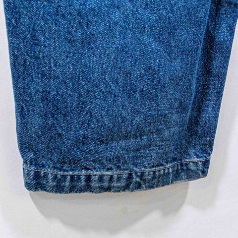 Paco Baggy Wide Leg Jeans Deep Pocket Embroidered