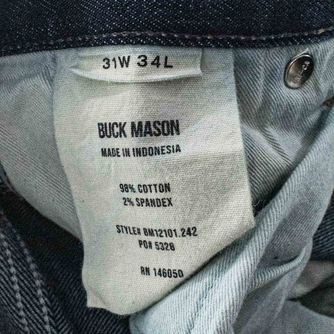 Buck Mason Maverick Slim Jeans Double Dipped