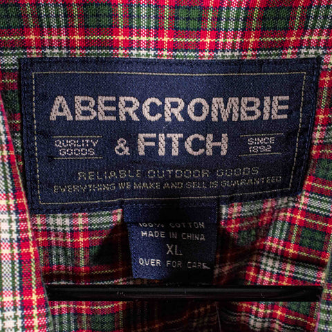 Abercrombie & Fitch Plaid Button Down Shirt