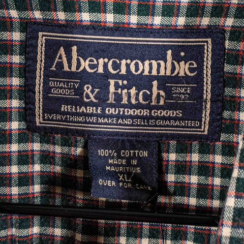 Abercrombie & Fitch Plaid Button Down Shirt