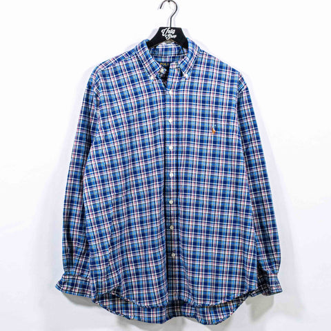 Polo Ralph Lauren Pony Plaid Flannel Button Down Shirt