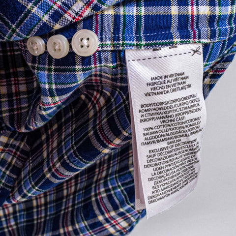 Polo Ralph Lauren Pony Plaid Flannel Button Down Shirt