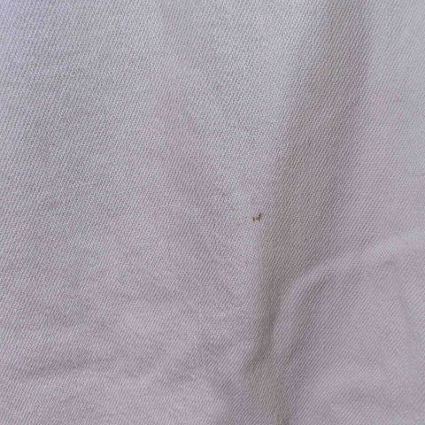 GAP White Denim Button Down Shirt Double Pocket