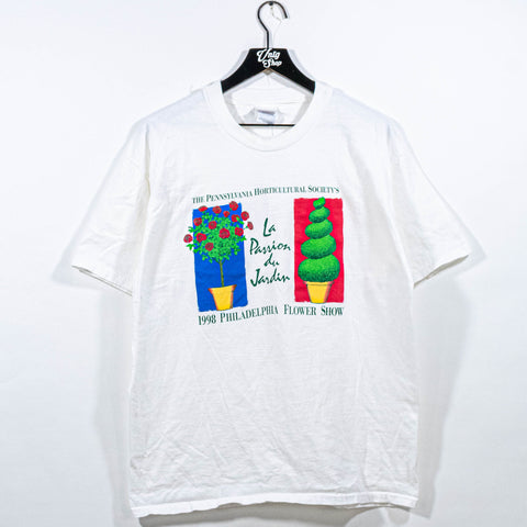 1998 Philadelphia Flower Show T-Shirt Pennsylvania Horticultural Society