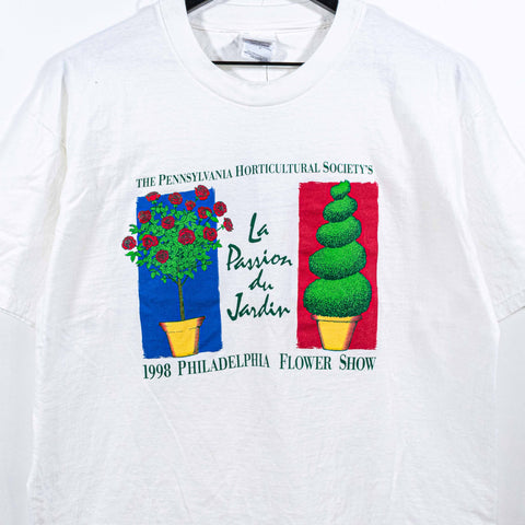 1998 Philadelphia Flower Show T-Shirt Pennsylvania Horticultural Society