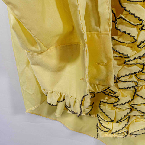 After Six Ruffle Tuxedo Dress Shirt French Cuff