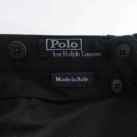 Polo Ralph Lauren Virgin Wool Dress Pants Made in Italy Pleated Cuffed