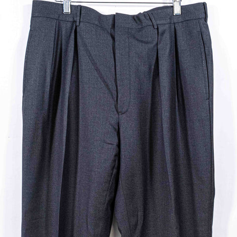 Polo Ralph Lauren Virgin Wool Dress Pants Made in Italy Pleated Cuffed