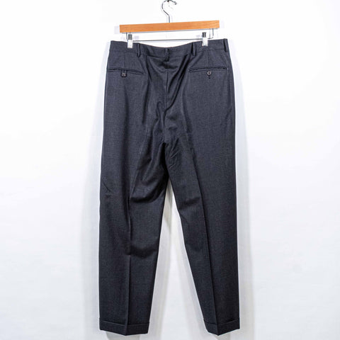 Polo Ralph Lauren Virgin Wool Dress Pants Made in Italy Pleated Cuffed
