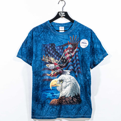 The Mountain Eagle American Flag T-Shirt