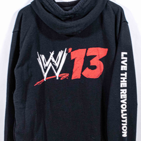 CM Punk WWE 2k13 Zip Hoodie Sweatshirt Live The Revolution