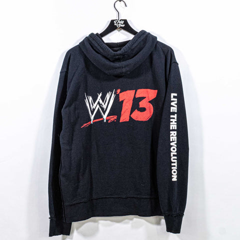 CM Punk WWE 2k13 Zip Hoodie Sweatshirt Live The Revolution