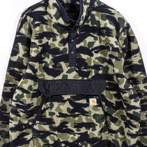 Carhartt Camo Pullover Snap Fleece OJ4991-M