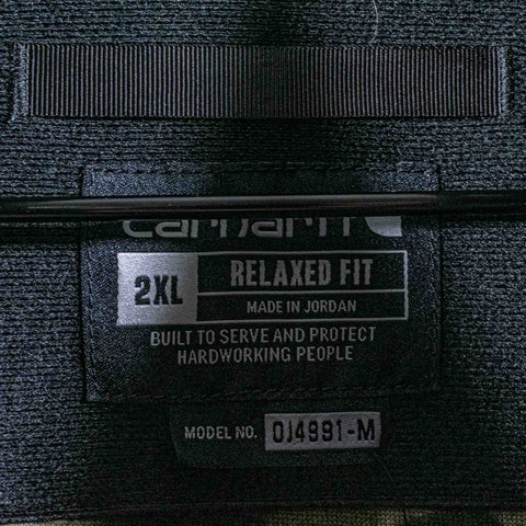 Carhartt Camo Pullover Snap Fleece OJ4991-M