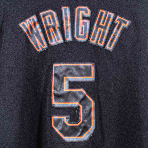 New York Mets David Wright Alternate Jersey Majestic Made in USA