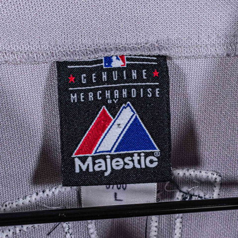 New York Yankees Derek Jeter Majestic Jersey Sewn