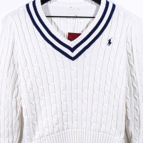 Polo Ralph Lauren Pony Knit Varsity Tennis Cricket Sweater
