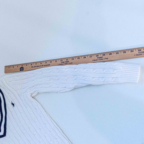 Polo Ralph Lauren Pony Knit Varsity Tennis Cricket Sweater