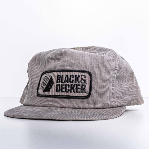 Black & Decker Swingster Corduroy Snapback Hat Made in USA