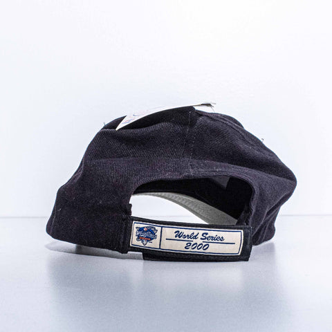2000 MLB World Series Logo Athletic Baseball Cap Hat Yankees Mets