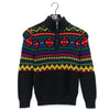Polo Ralph Lauren Aztec Pattern Knit Quarter Zip Sweater
