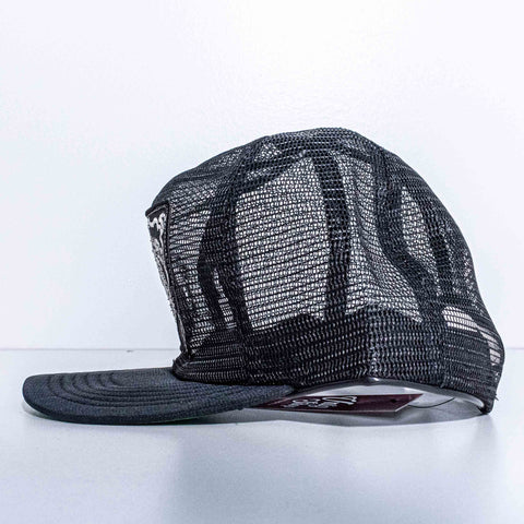 Jack Daniels Whiskey Field Tester Mesh Snapback Hat