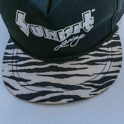 Summit Racing Zebra Rope Snapback Hat