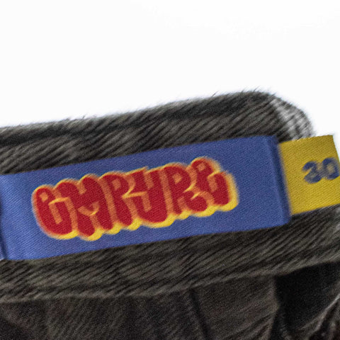 Empyre Relax Jeans Mens Olive Green Skater Baggy Wide Leg Skateboarding Denim