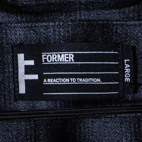 Former Merchandise Flannel Button Shirt Skate