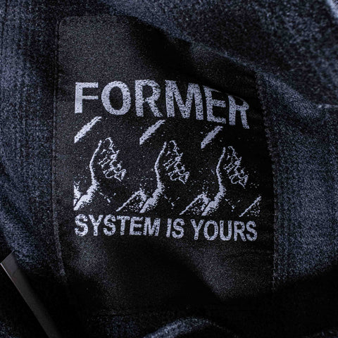 Former Merchandise Flannel Button Shirt Skate