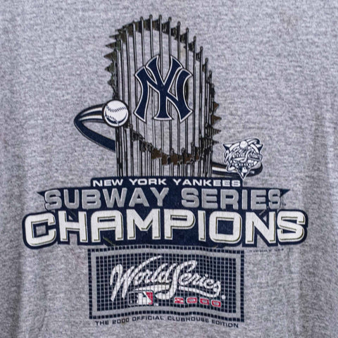 New York Yankees 2000 Subway World Series Champions T-Shirt