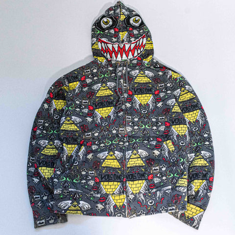 Ryan Sheckler Volcom Full Zip Hoodie Jesse Pinkman Breaking Bad Sweatshirt