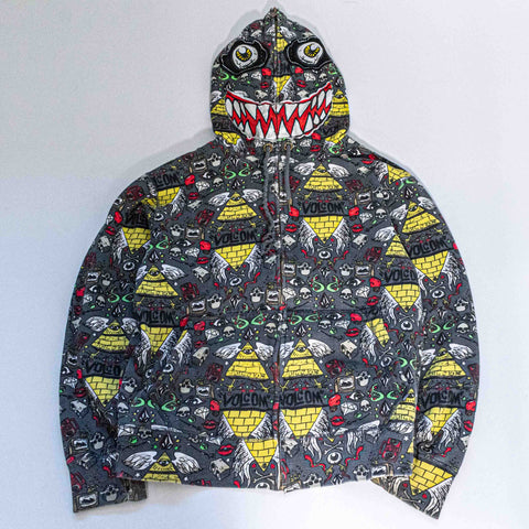 Ryan Sheckler Volcom Full Zip Hoodie Jesse Pinkman Breaking Bad Sweatshirt